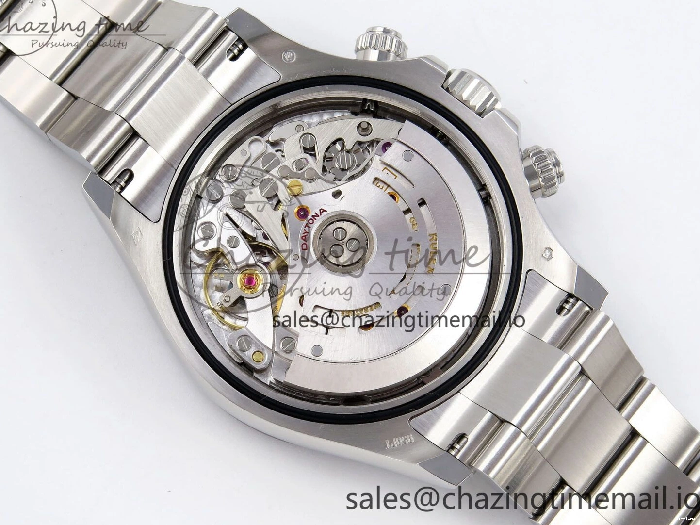 MiroTime 0216 Daytona 116506 Clean 1:1 Best Edition Ice Blue Dial Arabic Markers on SS Bracelet SA4130 V EasyCare 1344